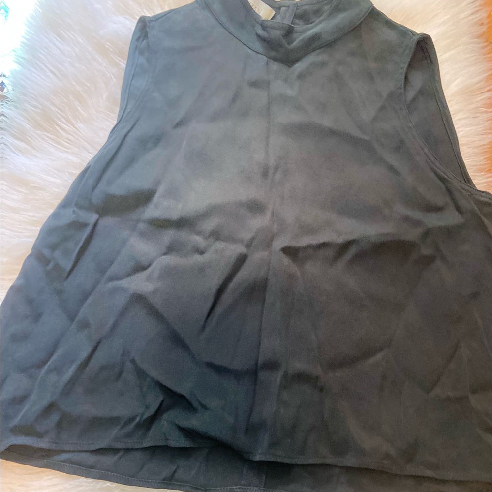 Dana Buchman Silk Crop Tank Top sz12